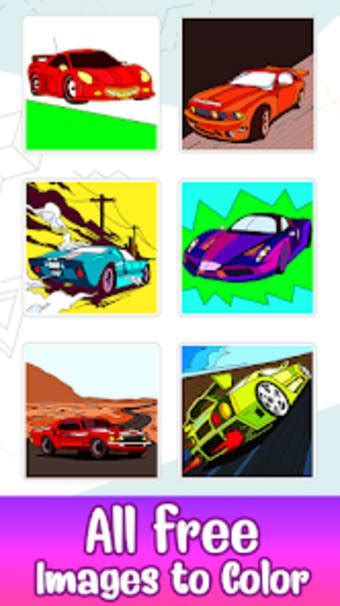 Afbeeldingsresultaten voor Color Cars Games