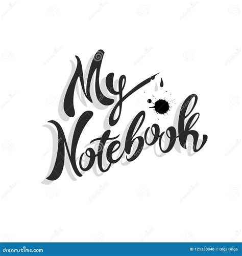 Image result for Mat Notebook Lettering