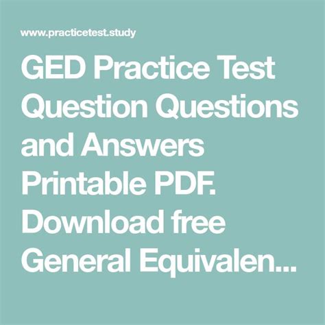 Toradh íomhá ar GED Arkansas Practice Test