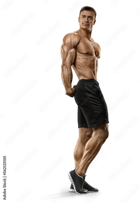 Image result for Bodybuilder Standing Side View Reference
