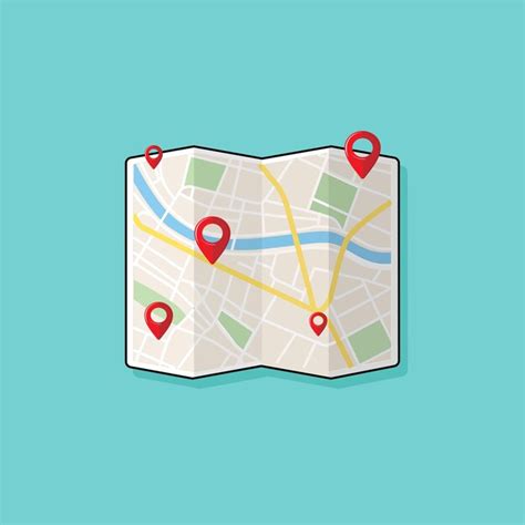 Image result for Map/Location Cartoon in Computer