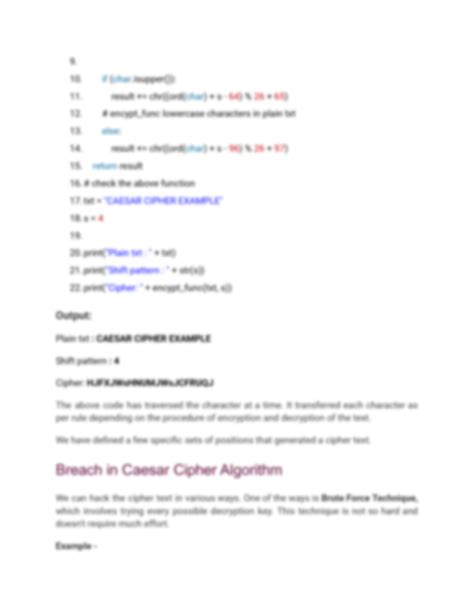 Afbeeldingsresultaten voor Caesar Cipher Program in Python Tamil