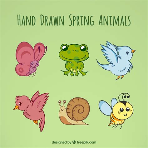 Image result for Spring Drawing of Animals