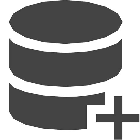 Toradh íomhá ar Vector Database Icon Outline SVG