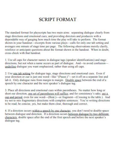 Image result for How to Write a Script Foramt