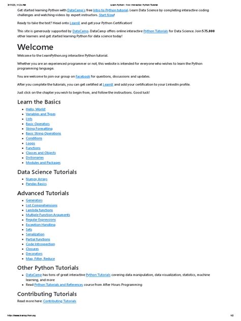 Image result for Python Tutorial Free