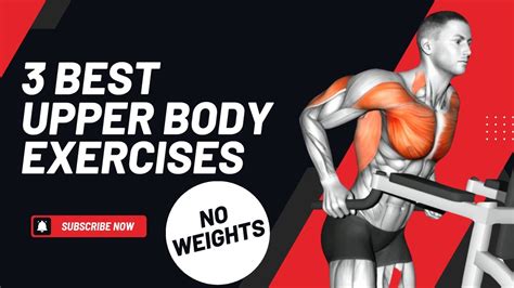 Image result for Upper Body Exercises without Weights