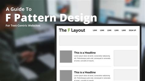 Image result for F Pattern Design UI/UX