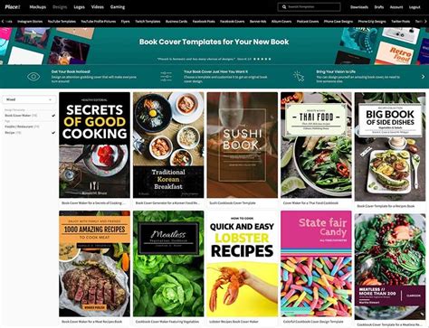 Image result for Cookbook Cover Design