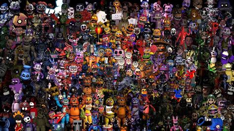 Image result for F-NaF All Animatronics