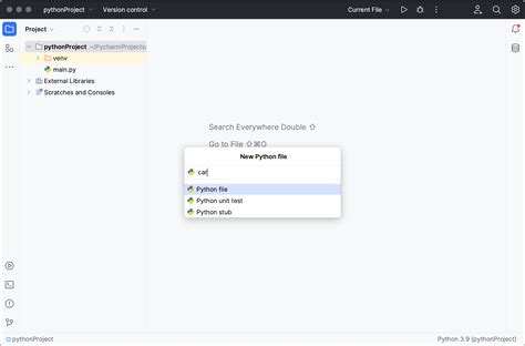 How to Create a New File in PyCharm に対する画像結果