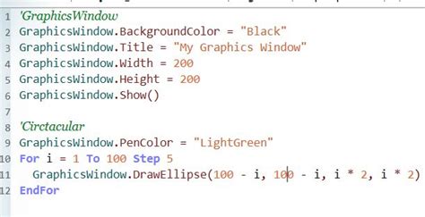 Image result for Microsoft Small Basic Shape