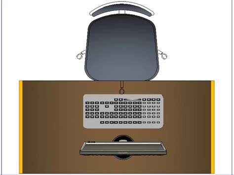 Computer Table 2D AutoCAD Drawing に対する画像結果