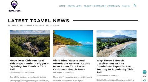 Image result for Travel Blog Example