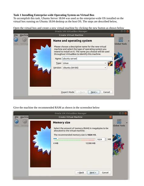 VirtualBox Installation Steps に対する画像結果
