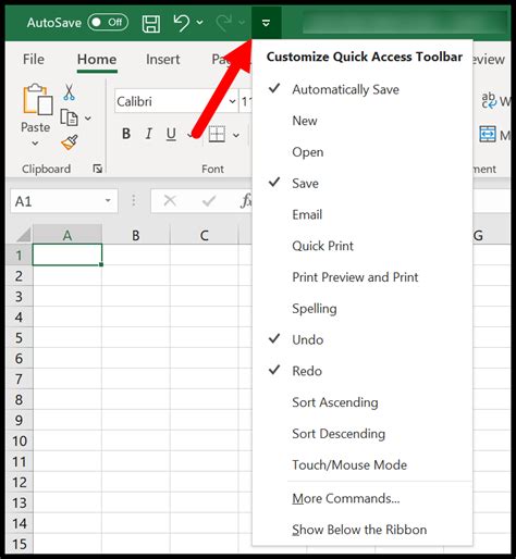 Image result for Access Toolbar Options