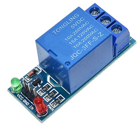 Toradh íomhá ar Relay Module Hw842