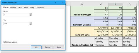 Image result for Random Excel Sheet Data