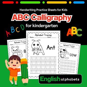 Image result for ABC Calligraphy Worksheet