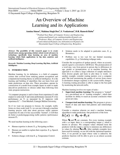 Afbeeldingsresultaten voor Machine Learning Projects Research Papers