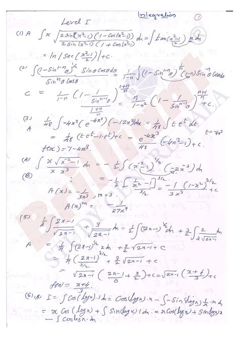 Image result for Integral Calculus Notes