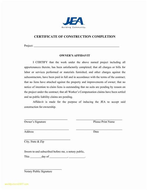 Toradh íomhá ar Practical Completion Form