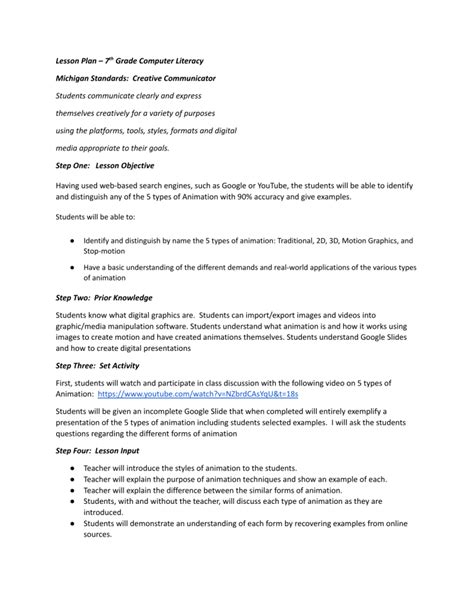 Lesson Plan Animation に対する画像結果