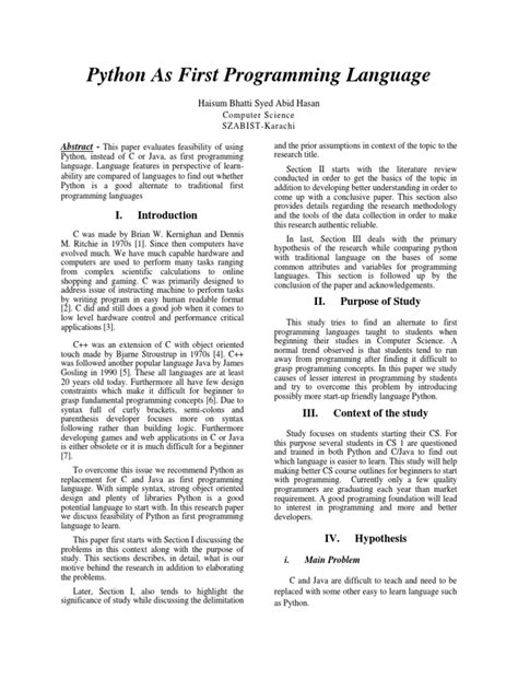 Literature Survey On Python Programming Language に対する画像結果