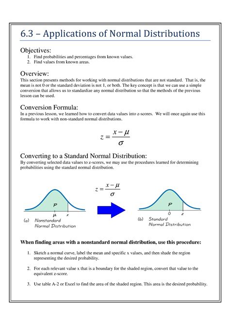 Image result for Normal Distribution Data Booklet