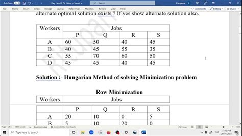 Image result for Introduction to Assignment Problem