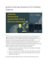 Image result for Jenkins Interview Questions