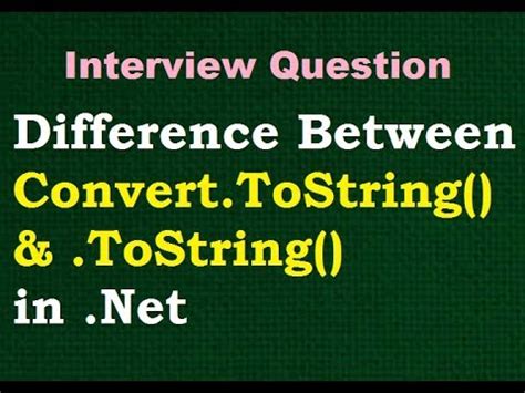 Bildergebnis für C# Convert.ToString