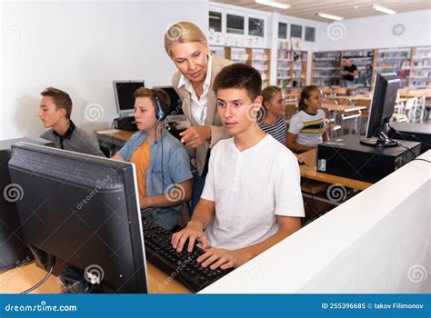Image result for Image of Students Working Online in a Classroom