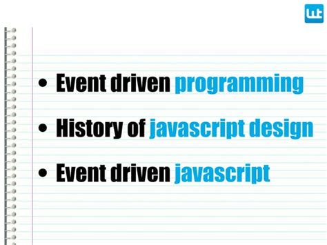 Image result for Event-Driven Programming JavaScript