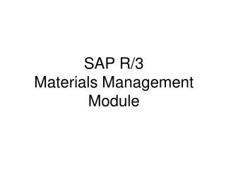Image result for Materials Management Module in SAP