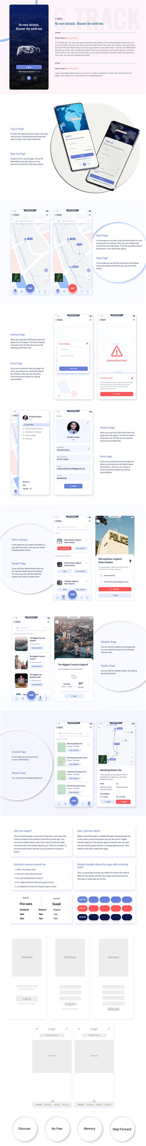 Image result for Tracking App Design