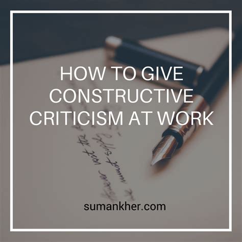 Constructive Criticism at Work Examples に対する画像結果