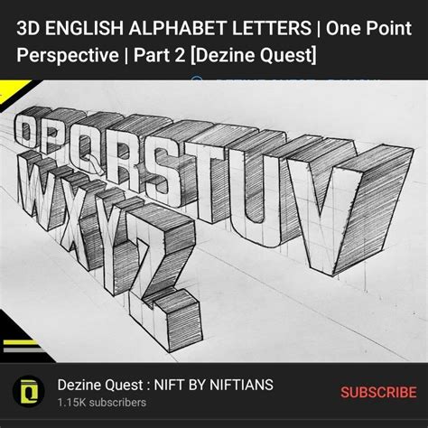 1 Point Perspective Letters M-এর ছবি ফলাফল