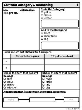 Abstract Categorization Activity に対する画像結果