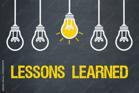 Image result for Lessons Learned Stock Images