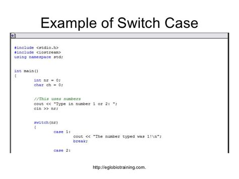 Image result for Example of Switch Case in C