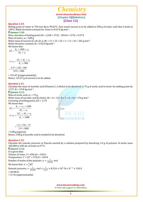 Image result for Class 12 Chemistry Intext Solutions Chapter 2