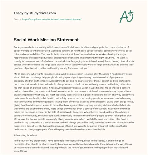 Social Justice Mission Statement Examples に対する画像結果