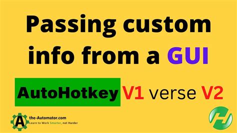 Image result for AutoHotkey GUI