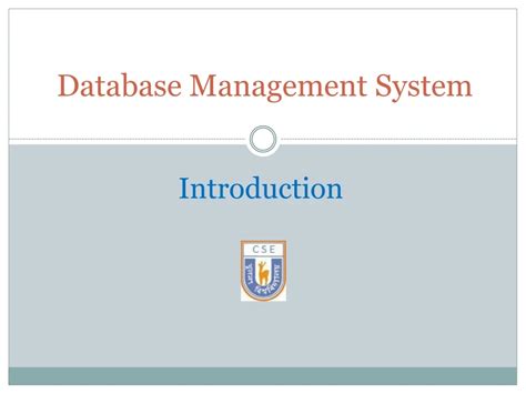 Toradh íomhá ar Database Management System PPT Image
