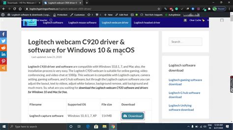 Image result for Install Logitech C920