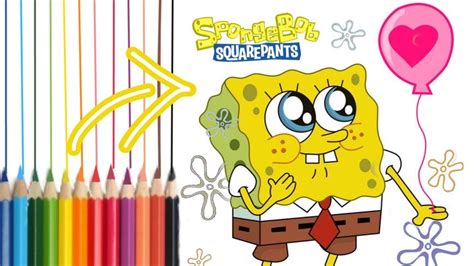 How to draw cute SpongeBob SquarePants | Easy DIY - YouTube