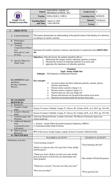 Afbeeldingsresultaten voor Grade 10 Subatomic Particles