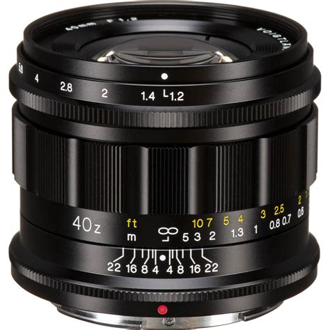 Voigtlander NOKTON 40mm f/1.2 Aspherical Lens for Nikon Z BA342E