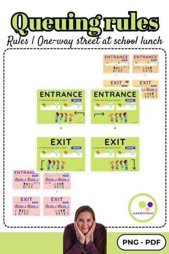 Queue Line Rule Signs に対する画像結果